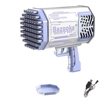 Seifenblasen Bazooka inkl. wiederaufladbarem Akku