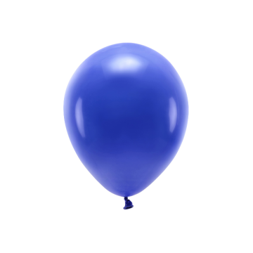 Metallic Dunkelblaue Ballons 10x - 30 cm