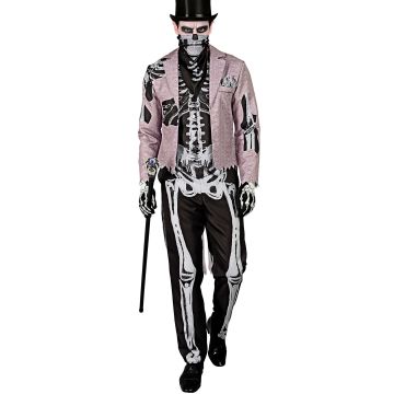 Skeletbrudgom Kostüm für Männer