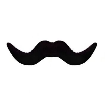 Schwarzer Cowboy Bart