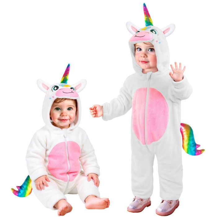 Baby-Einhornkostüm in Weiß