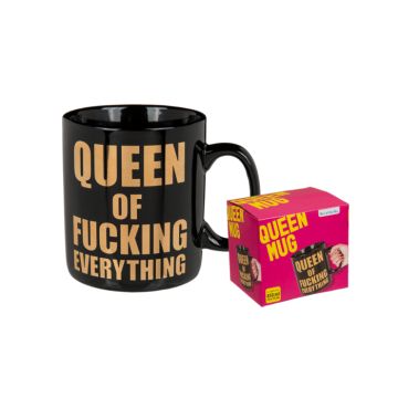 Tasse queen of fucking everything 13x10 cm