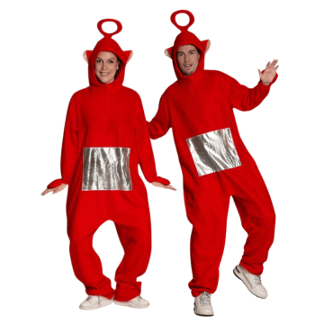 Rotes Teletubbie Kostüm - Unisex