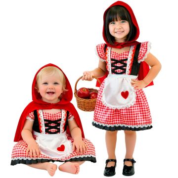 Rotkäppchen Kostüm für Kinder