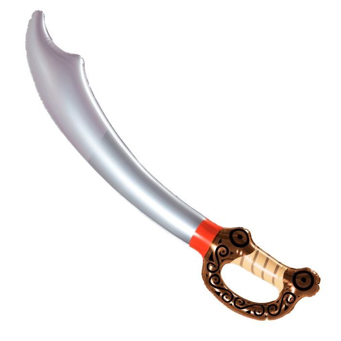 Aufblasbarer Piratensäbel - 75 CM