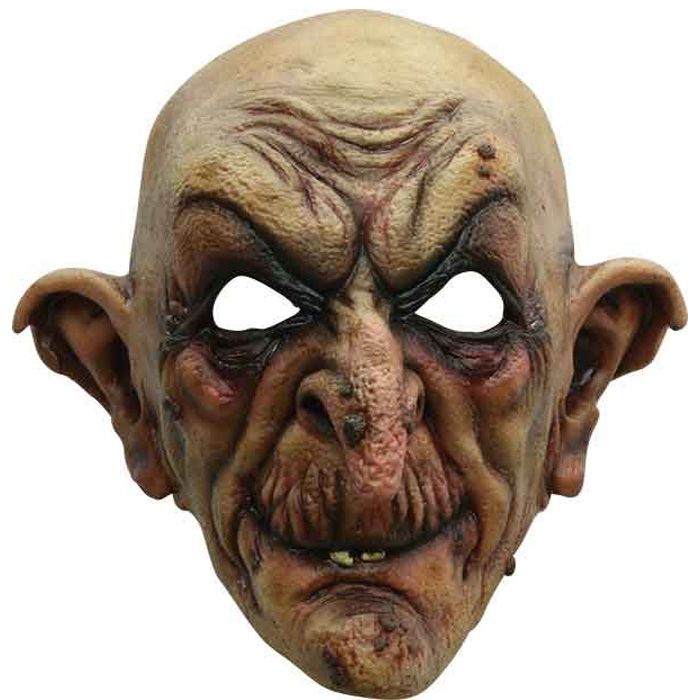 Gruselige Halloween-Zauberermaske