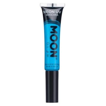 Neon UV Mascara intensiv blau, Moon Creations - 15 ml 