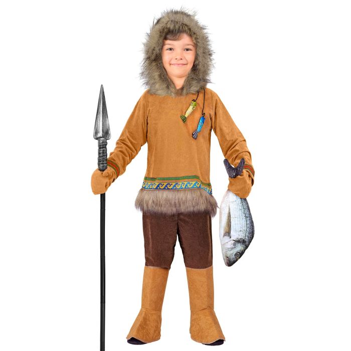 Eskimo-Kostüm für Jungen - 4 Teile