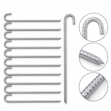 Sturmhering 30x1 cm - 10x 