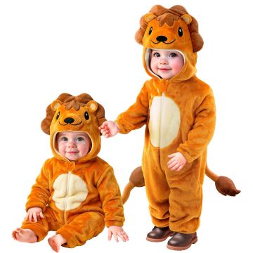 Löwenkostüm für Babys in Braun