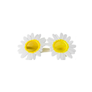 Hippie Sonnenbrille Gänseblümchen – Einheitsgröße