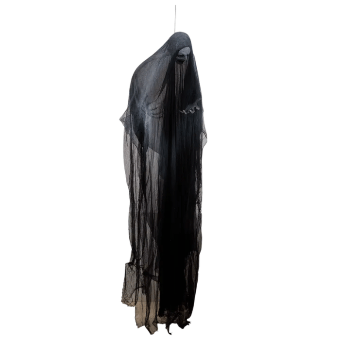 Der Mann mit der Sense Halloween, leuchtende Augen - 185 cm