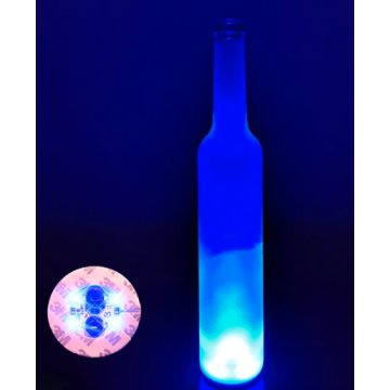 LED Flaschenlicht blau