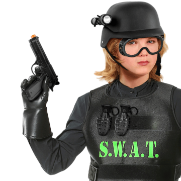 Polizei-Set für Kinder - 6 Teile