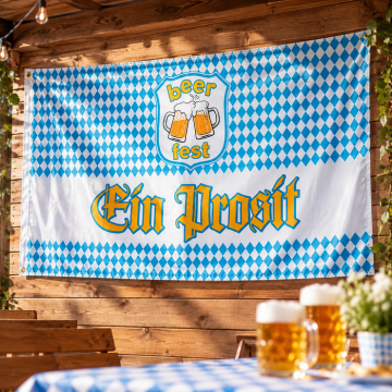 Oktoberfest-Banner-Flagge - 90 x 150 cm