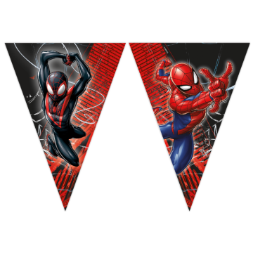 Spiderman World of Web Girlande 2,3 Meter