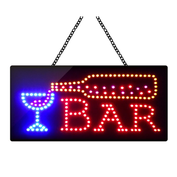 LED-Bar-Schild - 48x25 cm