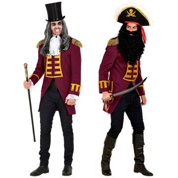 Bordeaux Paradejacke für Herren