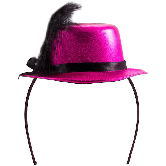 Pink metallischer Mini-Zylinder