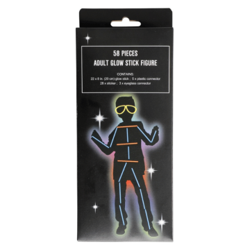 Knicklicht Figur Kostüm - Einheitsgröße
