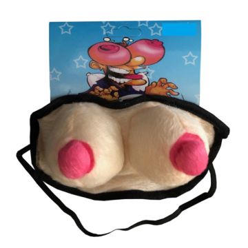 Augenmaske mit Brüsten