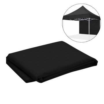 Seitenwand für Pavillon 3x2 m schwarz