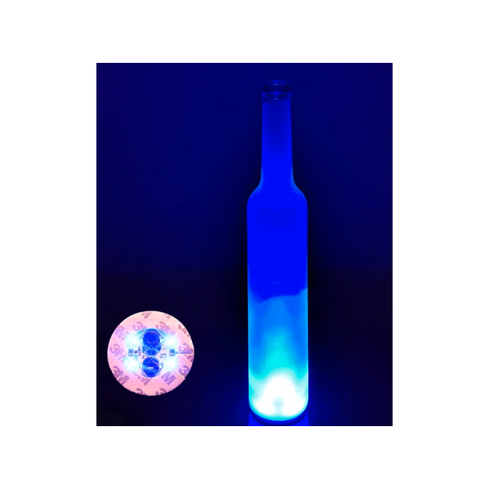 LED Flaschenlicht blau
