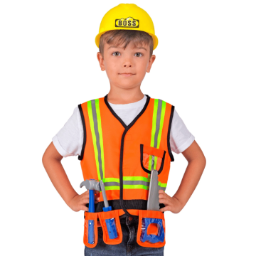 Bauarbeiterkostüm für Kinder - 5 Teile