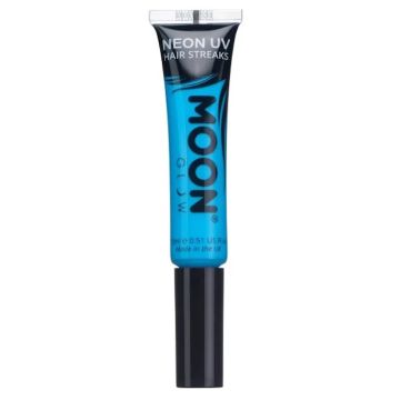 Neon UV Haarfarbe intensiv blau, Moon Creations - 15 ml 