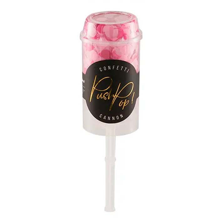 Pinker Konfetti Popper