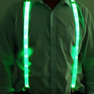 Grüne LED-Träger Neon