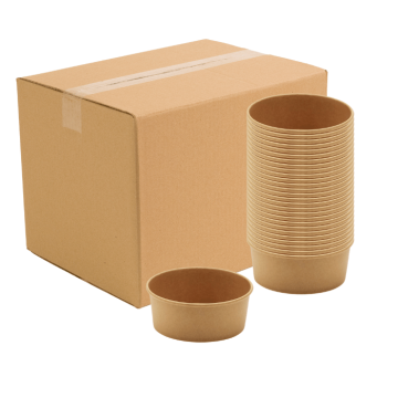 750 ml Schale 300x Einweg Pappteller