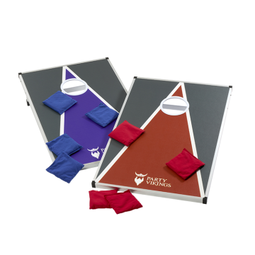 Cornhole Set 90x60 original 2x - inkl. Wurftaschen PartyVikings