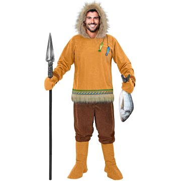 Eskimo-Kostüm für Herren - 4 Teile
