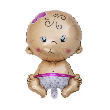 Baby Mädchen Folienballon 60 cm