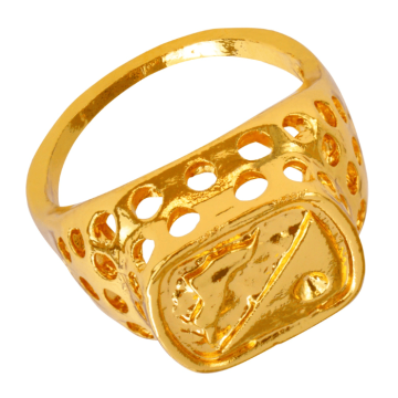 Chunky goldener Ring