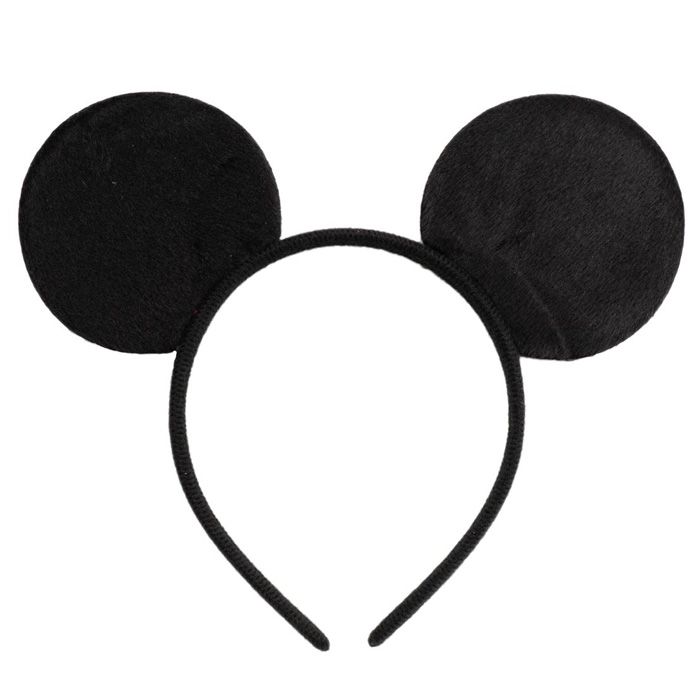 Mickey-Haarband mit schwarzen Ohren