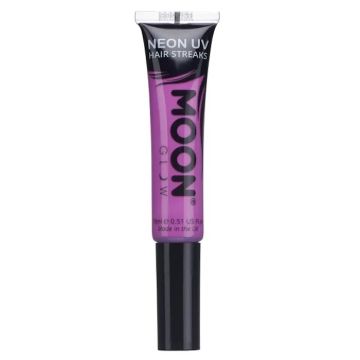 Neon UV Haarfarbe Intensiv Lila 15 ml Moon Creations