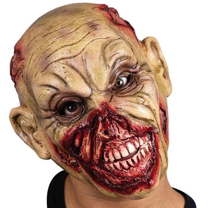 Gruselige lebende Tote Maske