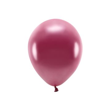 Metallic dunkelrote Ballons 10x - 30 cm