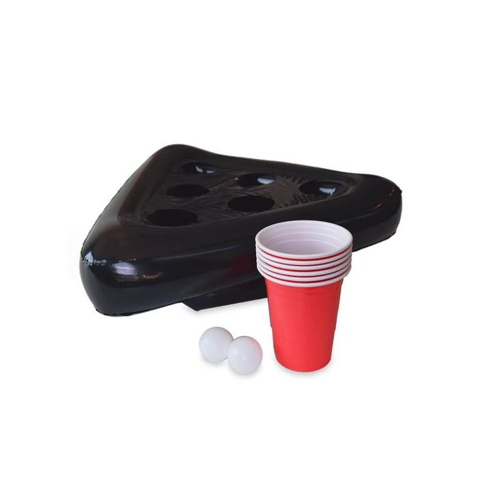 Beer Pong Hutspielset - inkl. Beer Pong Hut, Bälle & Red Cups