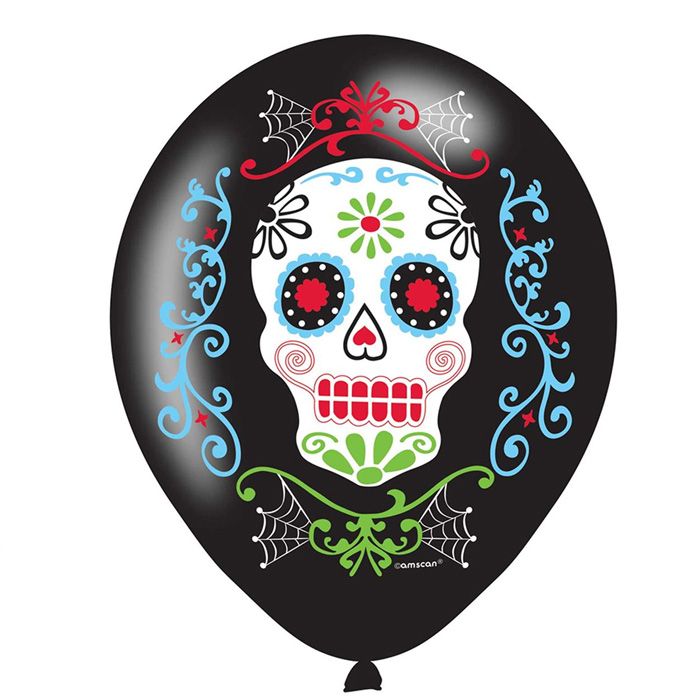 Día de los Muertos Ballons 20x