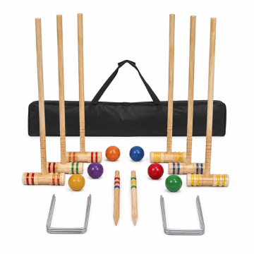 Krocket-Set 100 cm original für Erwachsene