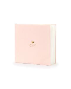 Gästebuch "For Sweet Memories" Rosa - 20,5x20,5 cm, 22 Seiten