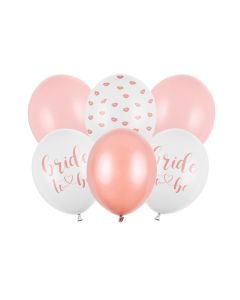 Bride To Be Ballons 6x - 30 cm