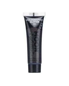 Holografisches Glitzergel Schwarz - 12 ml