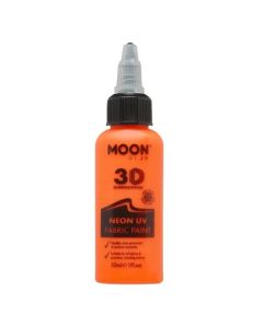 Neon UV Textilfarbe Orange - 30 ml