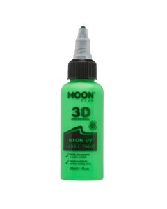 Neon UV Textilfarbe Grün - 30 ml