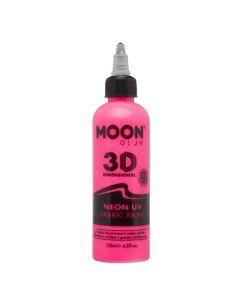 Neon UV Textilfarbe Pink - 125 ml