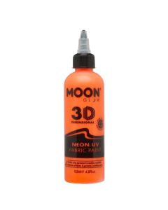 Neon UV Textilfarbe Orange - 125 ml